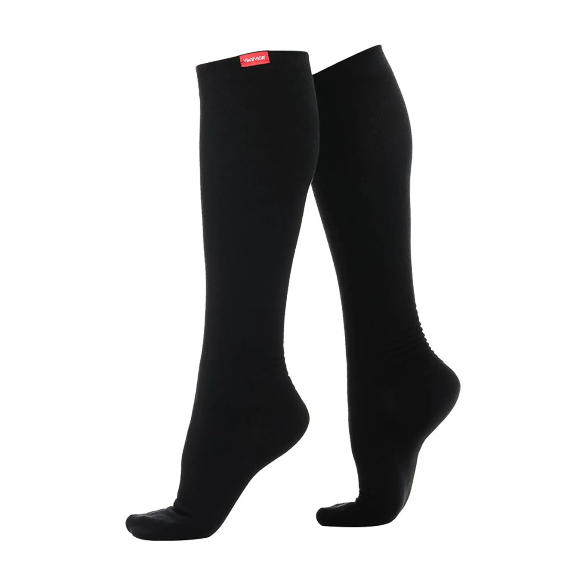 1 Pack Wide Calf Merino Wool Graduated Compression Socks | 15-20 mmHg