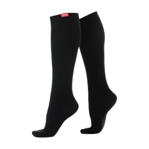 1 Pack Wide Calf Merino Wool Graduated Compression Socks | 15-20 mmHg