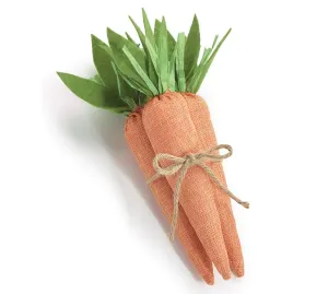 3 FABRIC CARROTS BUNDLED
