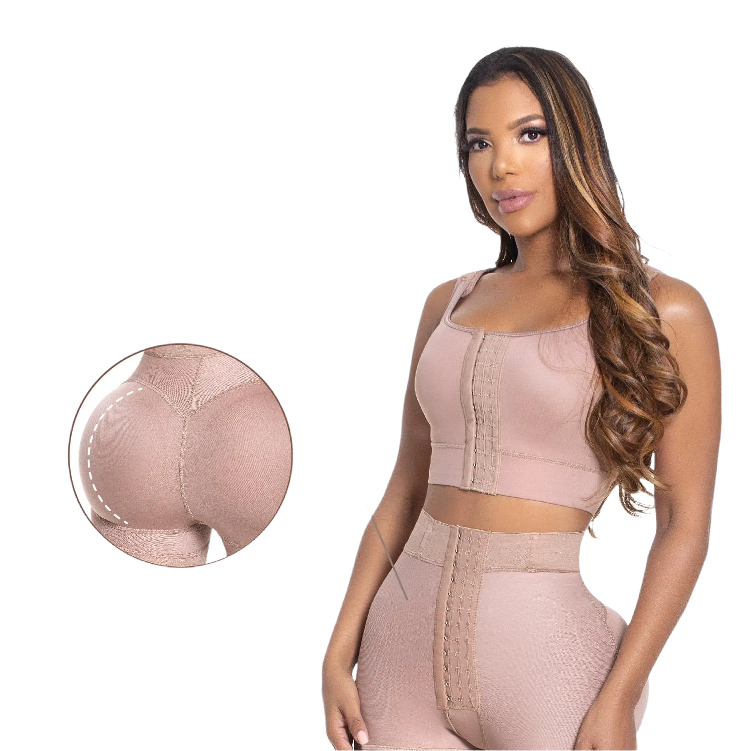 5035 Short with Hooks Fajas Melibelt