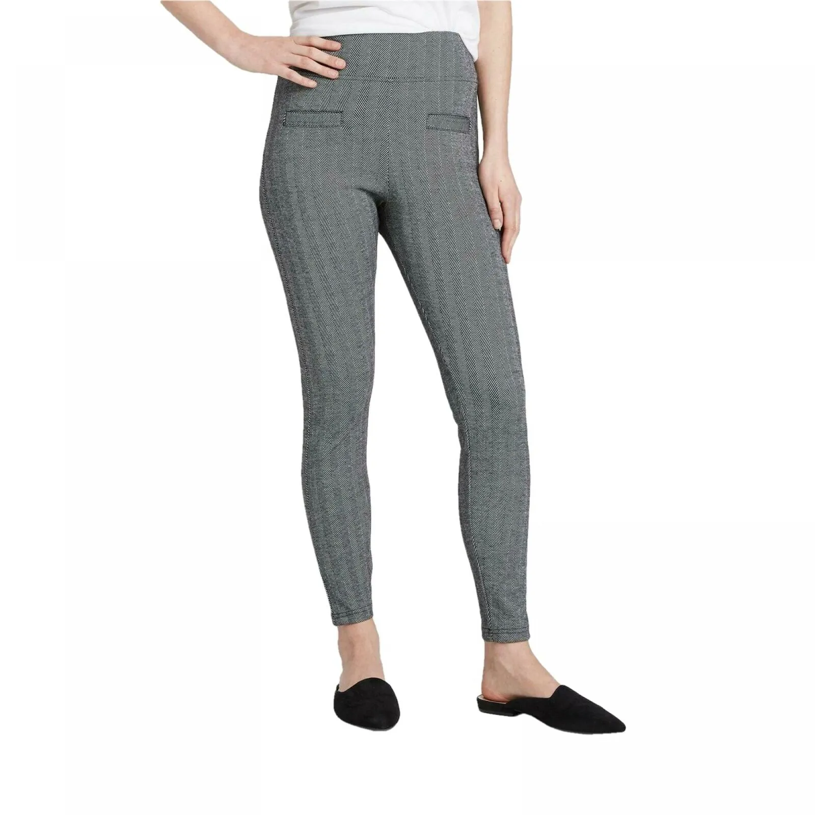 A New Day Women's Herringbone High Waist Ponte Leggings
