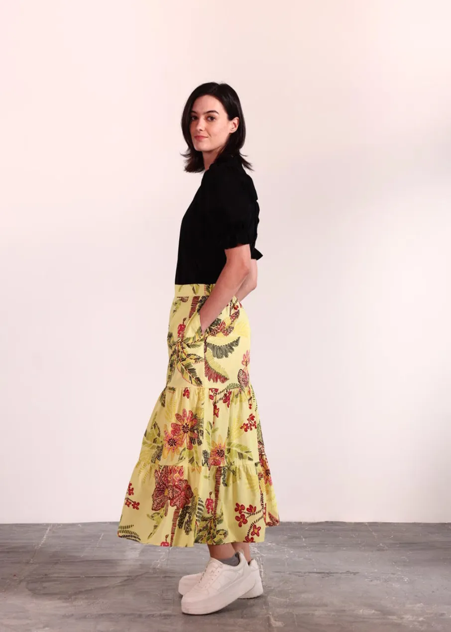 Ada Skirt -- Speckled Garden