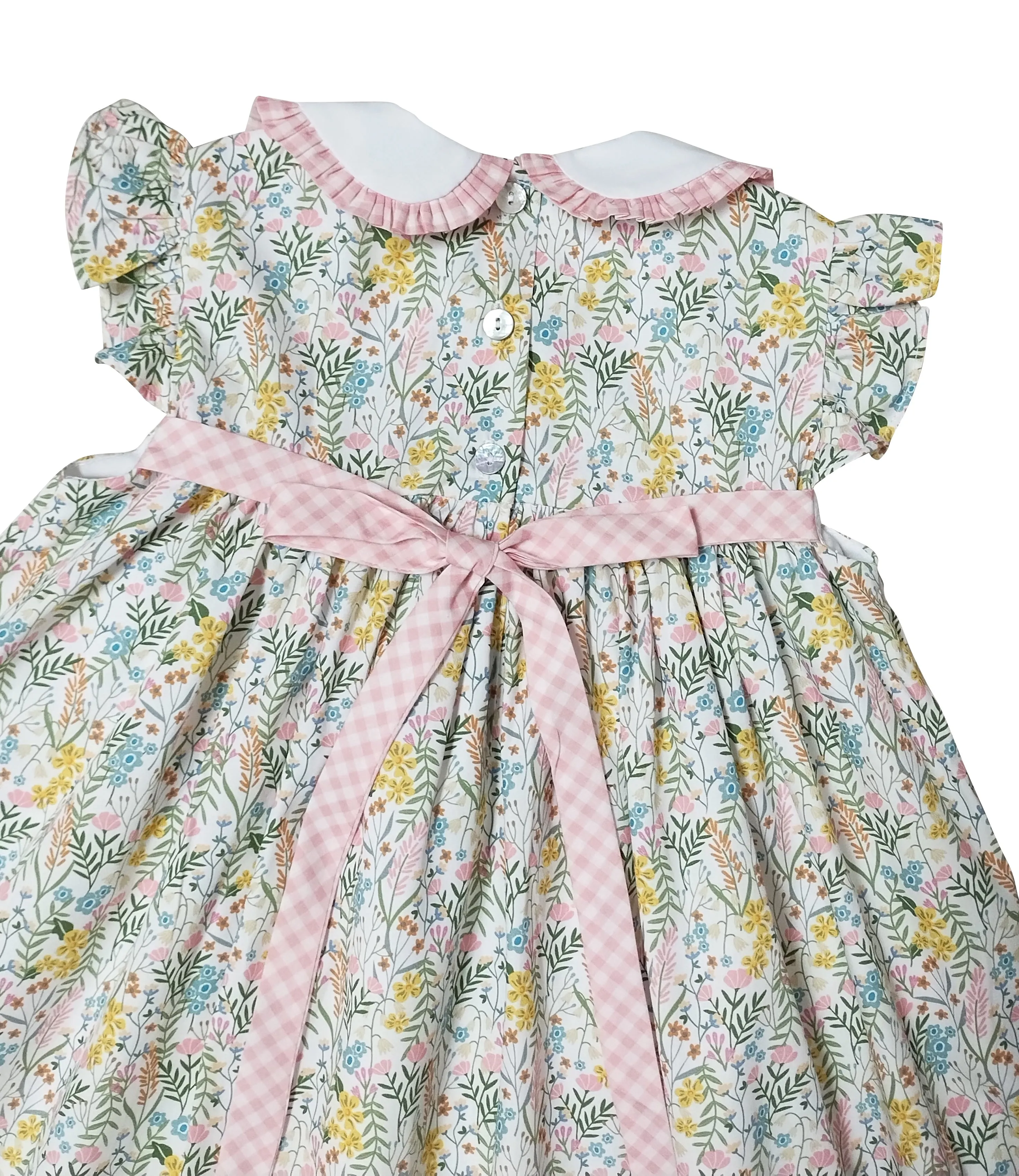 Adrian Floral Print Float Pocket Girls Dress