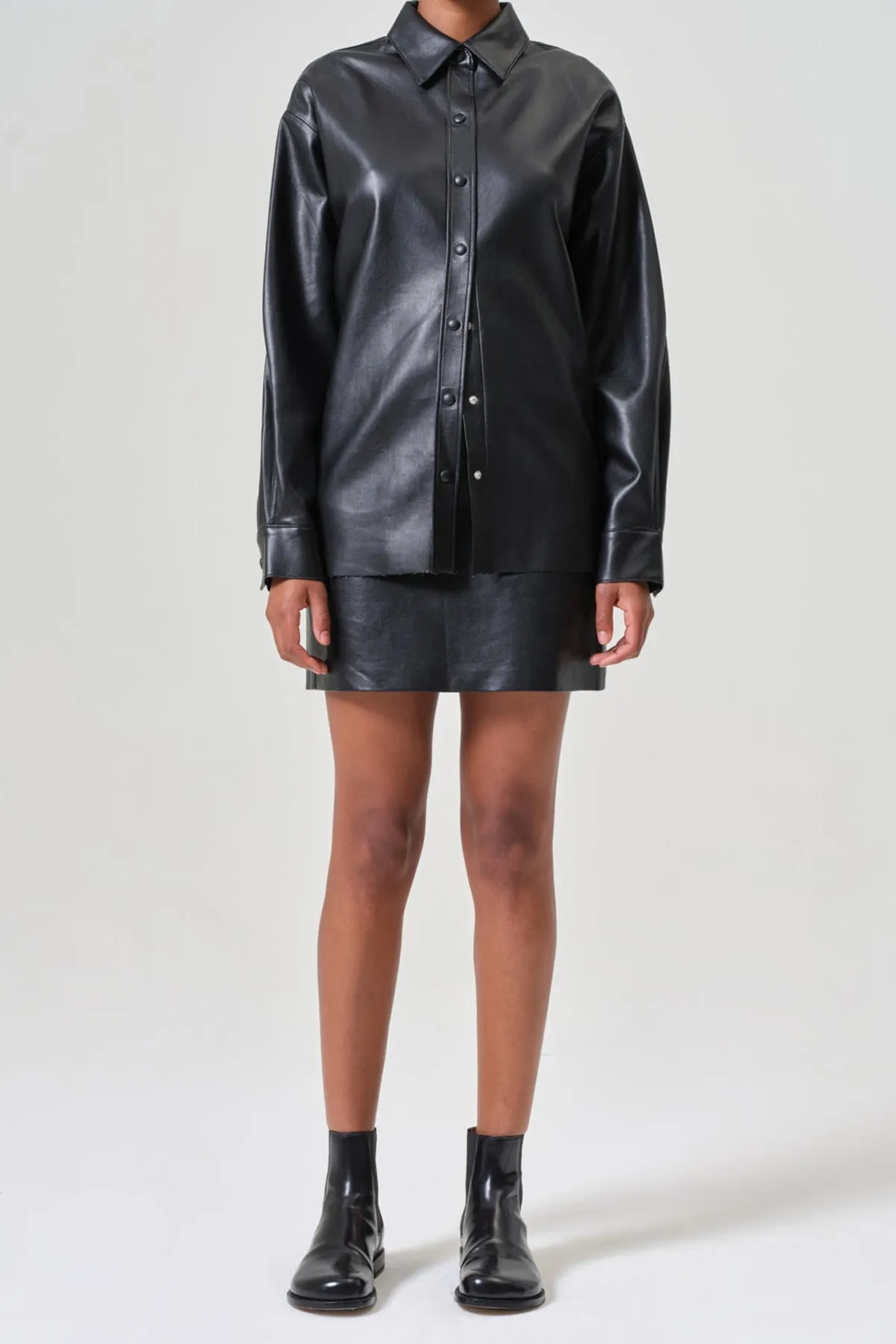 Agda Mini Recycled Leather in Detox