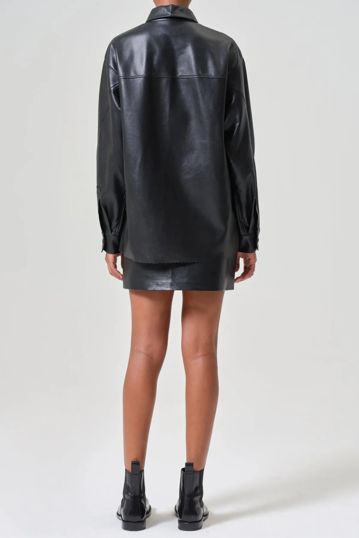 Agda Mini Recycled Leather in Detox