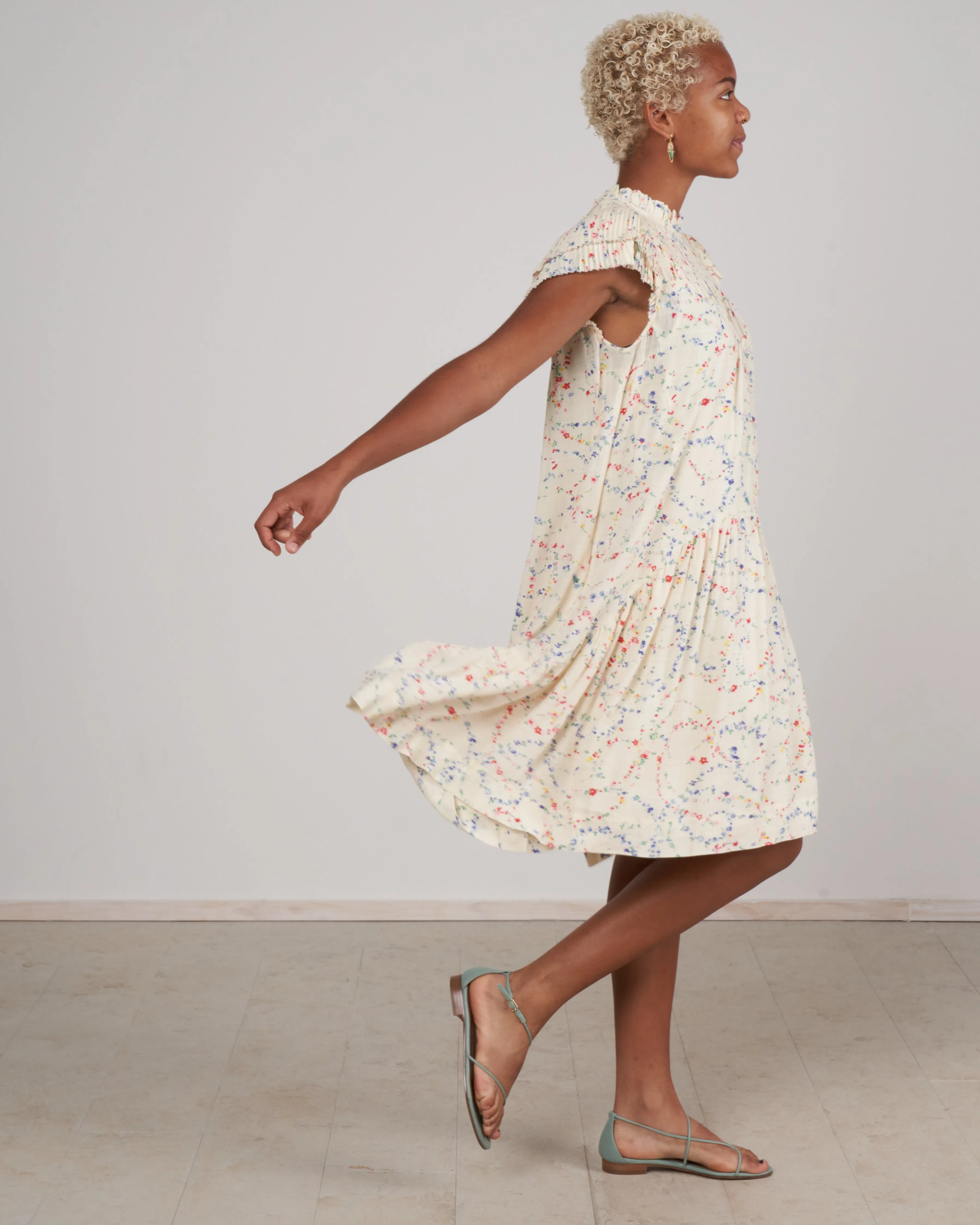 alison print s/slv tiered tunic- multi multi