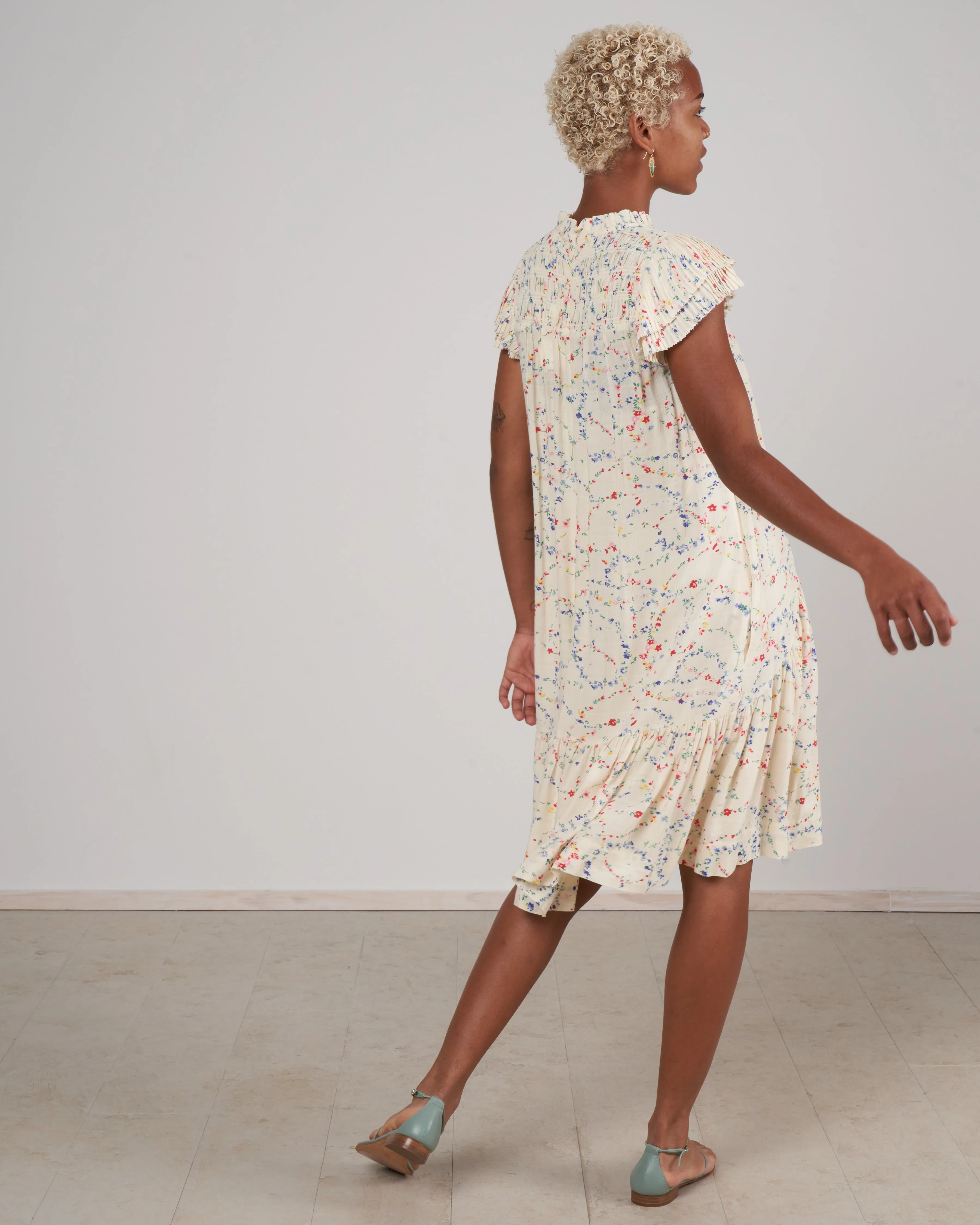 alison print s/slv tiered tunic- multi multi