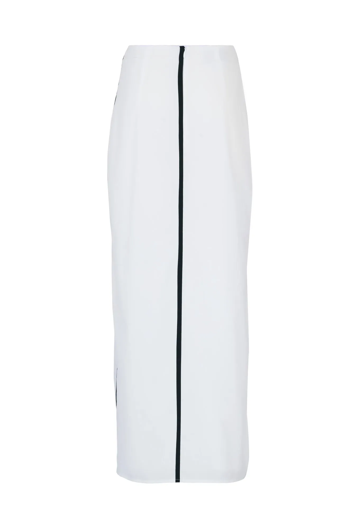 Aminta Skirt in White / Black