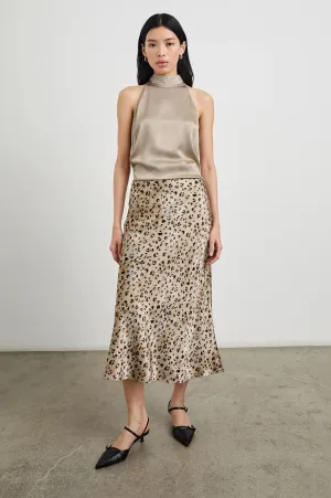 Anya Print Midi Skirt