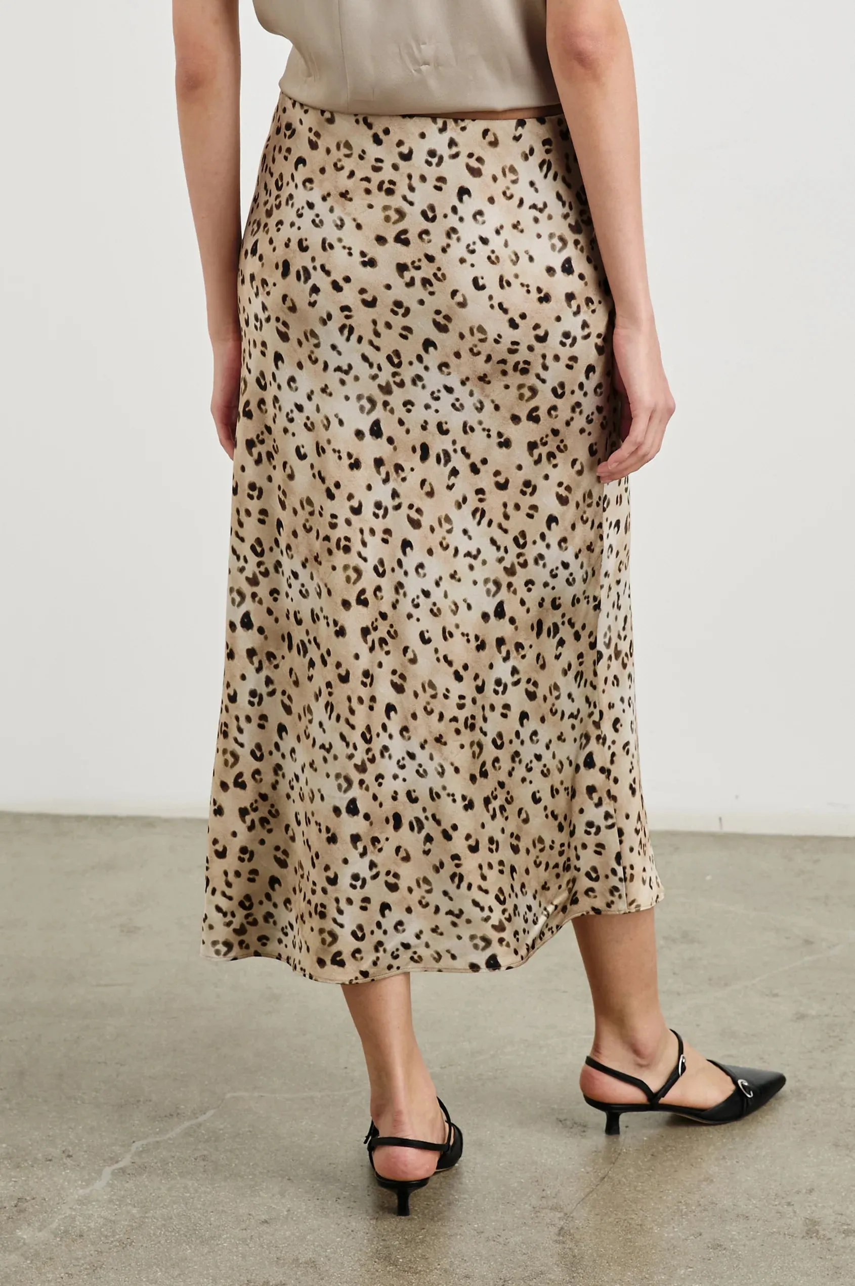 Anya Print Midi Skirt