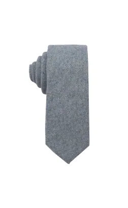 Aqua Haze Wool Tie
