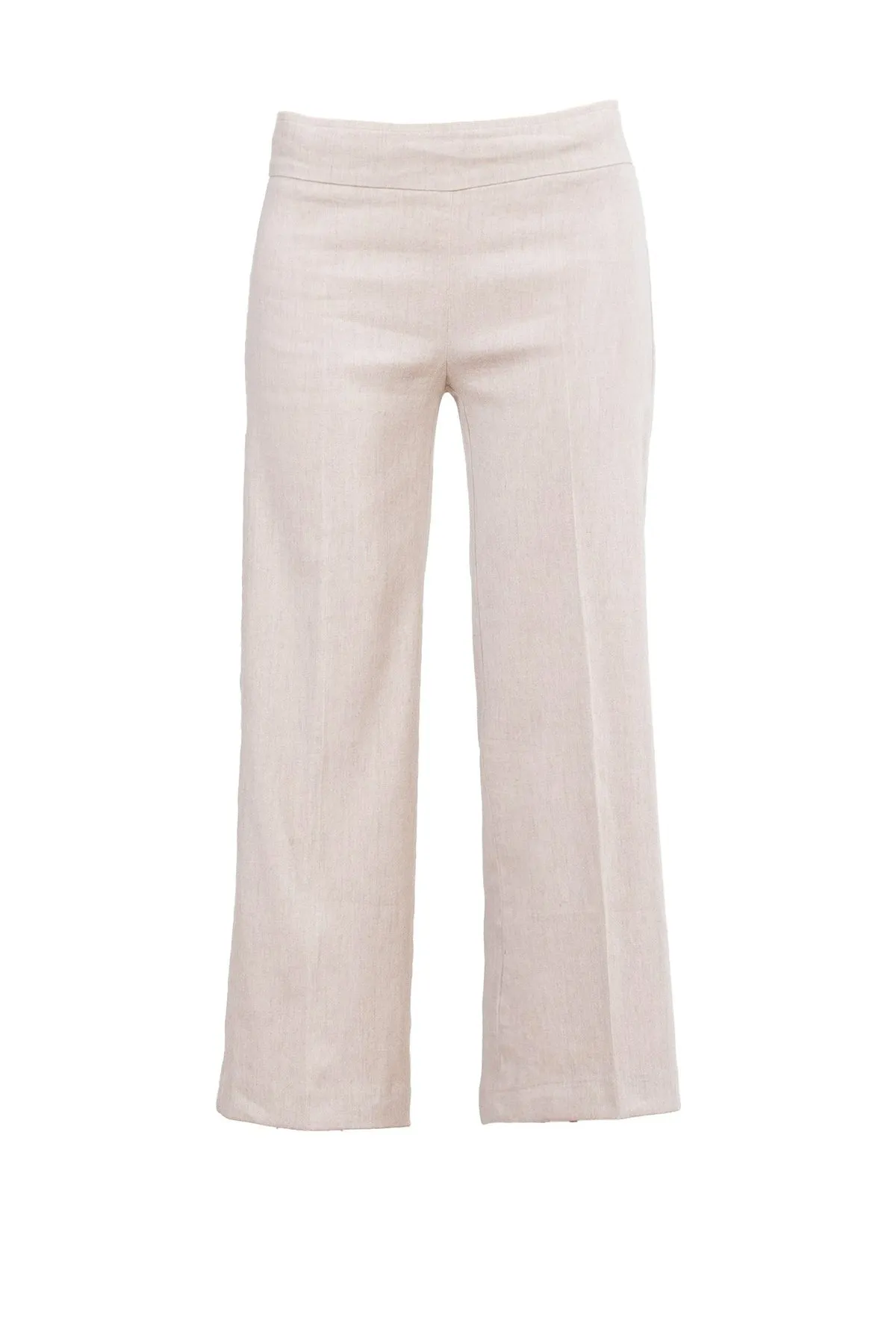 Avenue Montaigne Stretch Linen Pants