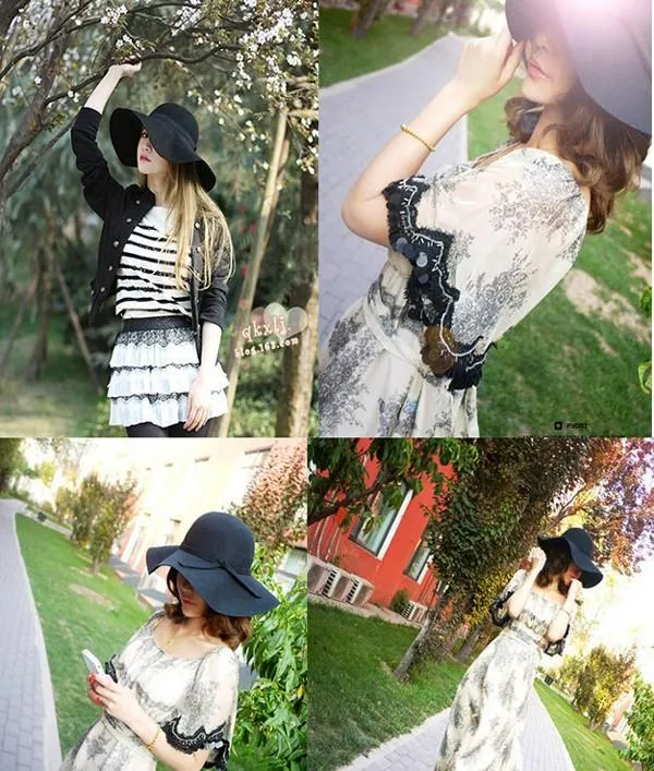 Boho Wide Brimmed High Quality Floppy Hat