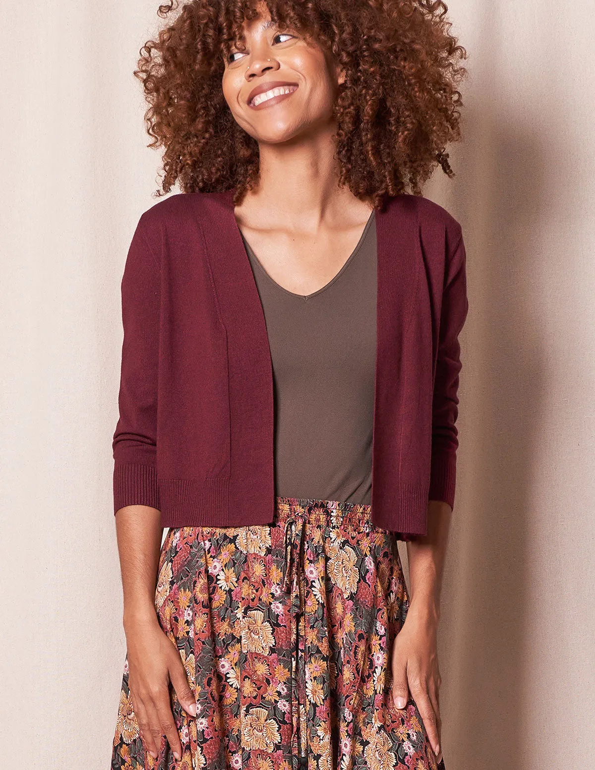 Bolero Crop Sweater