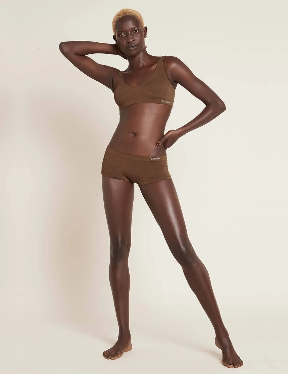 Boody Body EcoWear Women's Boyleg Briefs - Nude 6 - X-Small