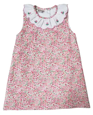 Brooke A line girls floral Spring dress