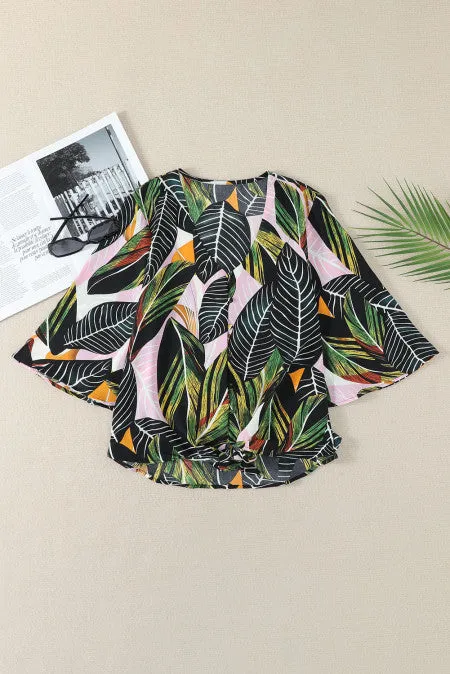 Button Tie Top