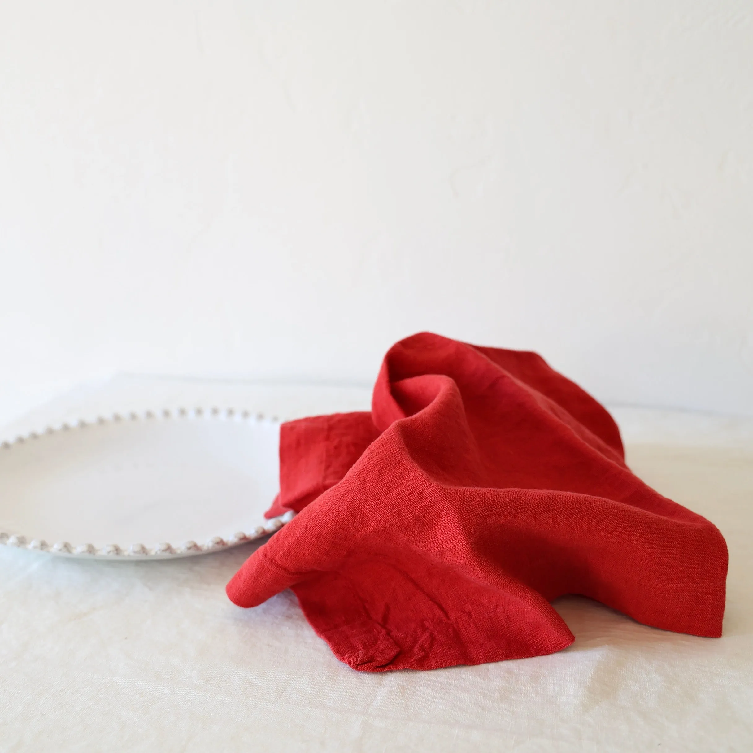 Caravan Set of 4 Everyday Napkins - Red