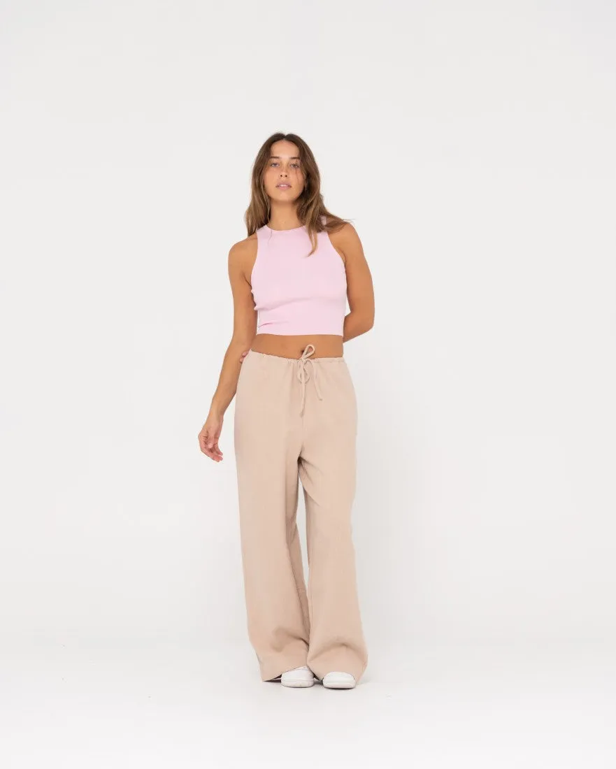 Carolina High Waisted Relaxed Linen Pant