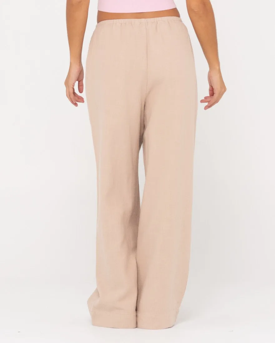 Carolina High Waisted Relaxed Linen Pant