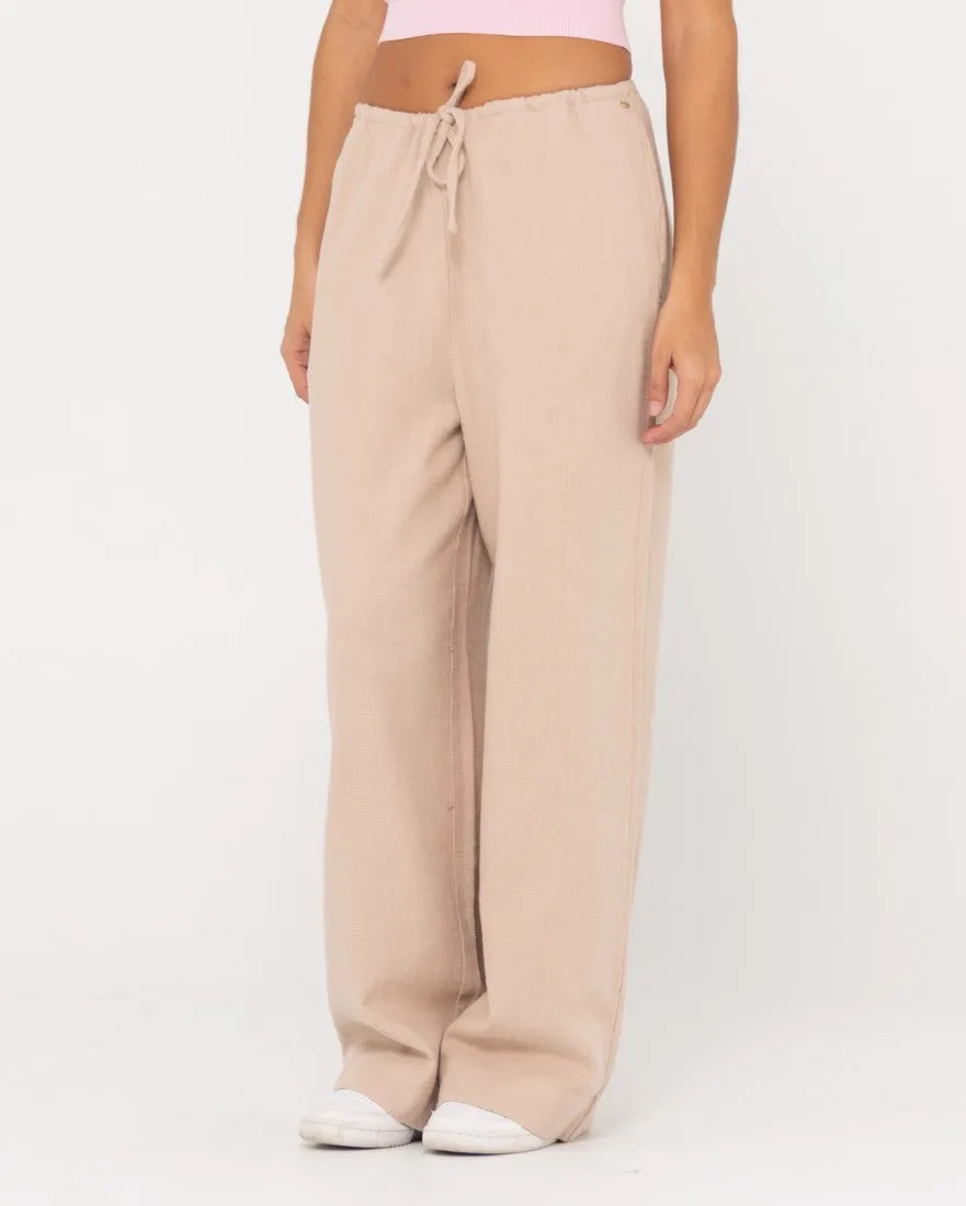 Carolina High Waisted Relaxed Linen Pant