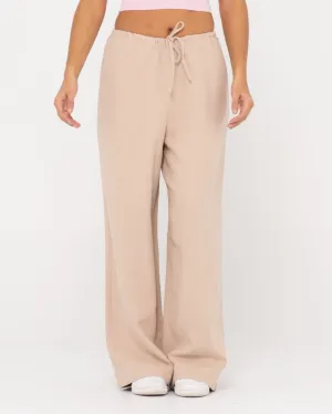 Carolina High Waisted Relaxed Linen Pant