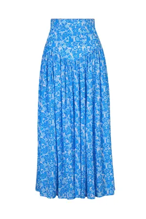 Catrina Skirt in Lavanda Print