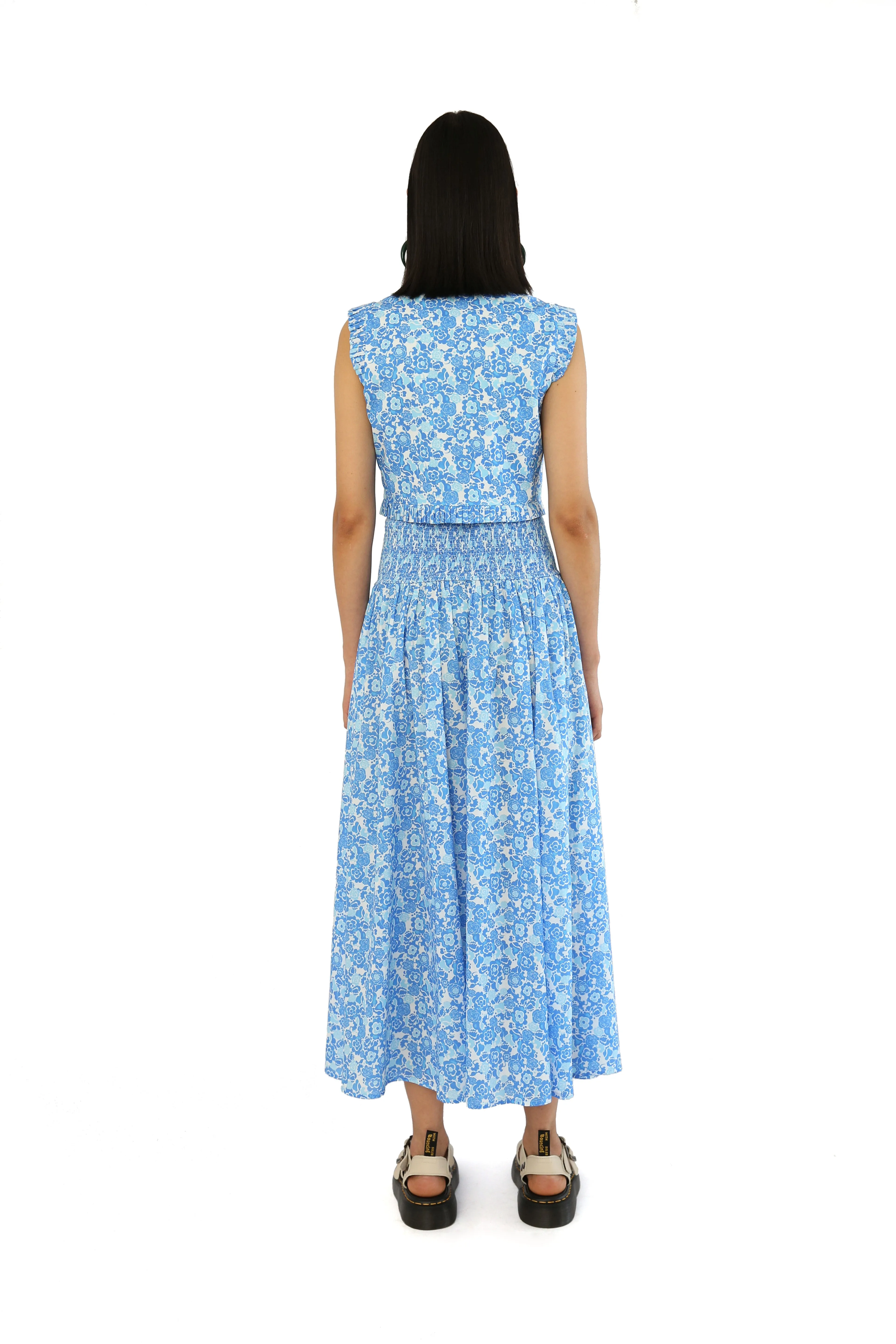 Catrina Skirt in Lavanda Print