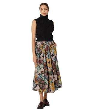 Charlene Ankle Skirt | Foraged Violets