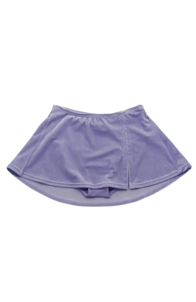 Child Velvet Box Skirt - FINAL SALE