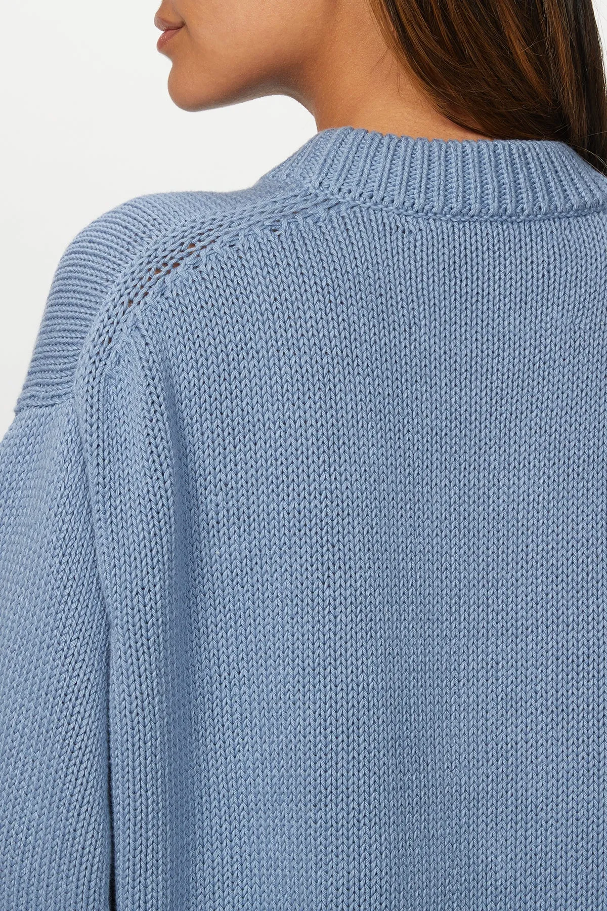 CHUNKY CREW NECK JUMPER