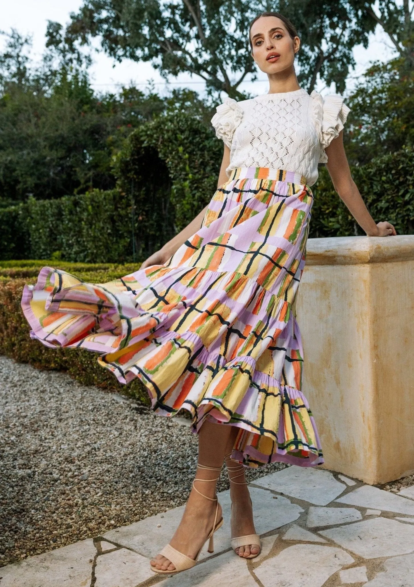 Cleobella Gayle Ankle Skirt | Saffron Hale