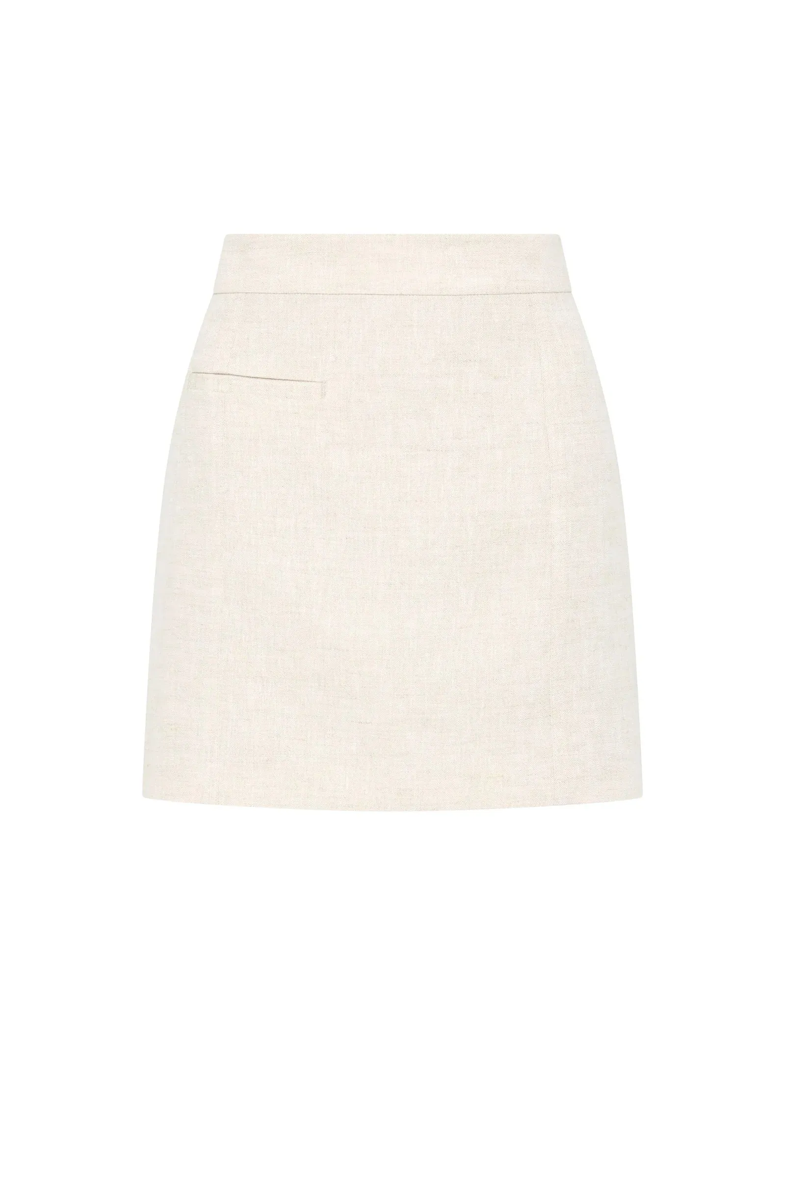 CLIO LINEN MINI SKIRT