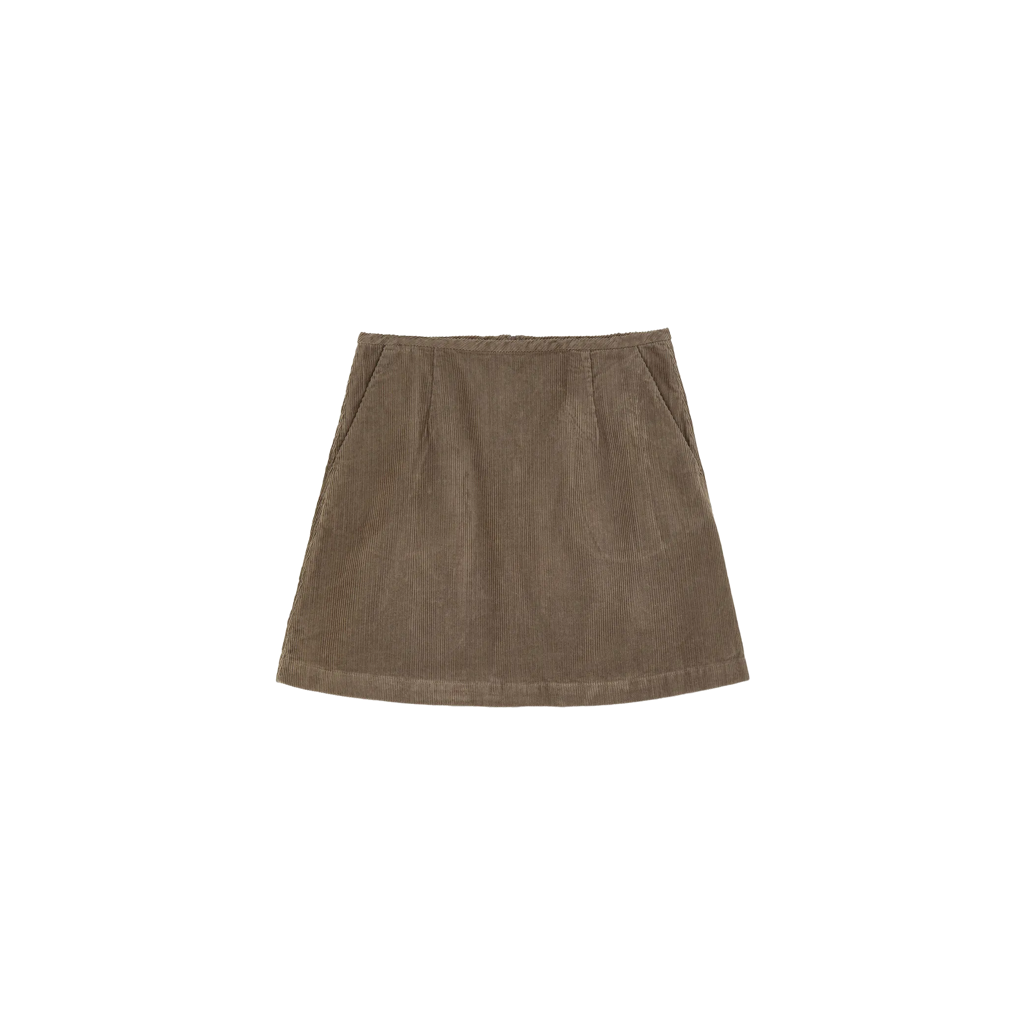 Corduroy Mini Skirt