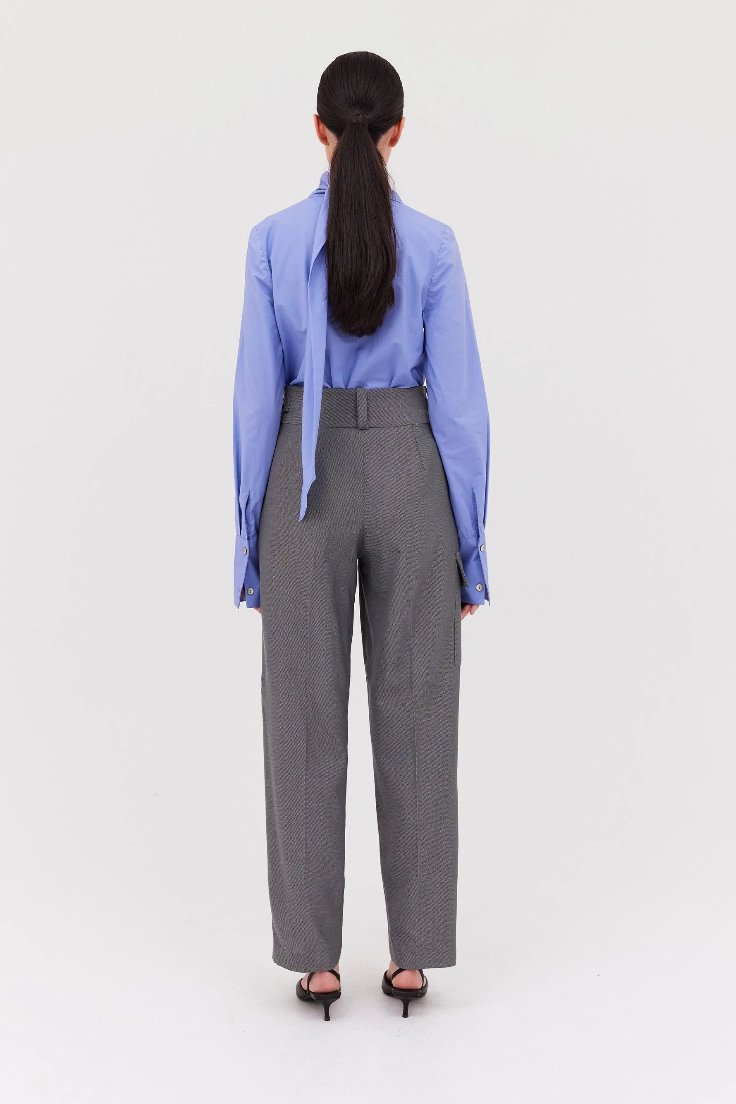 CORNFLOWER COTTON BYSTANDER TOP