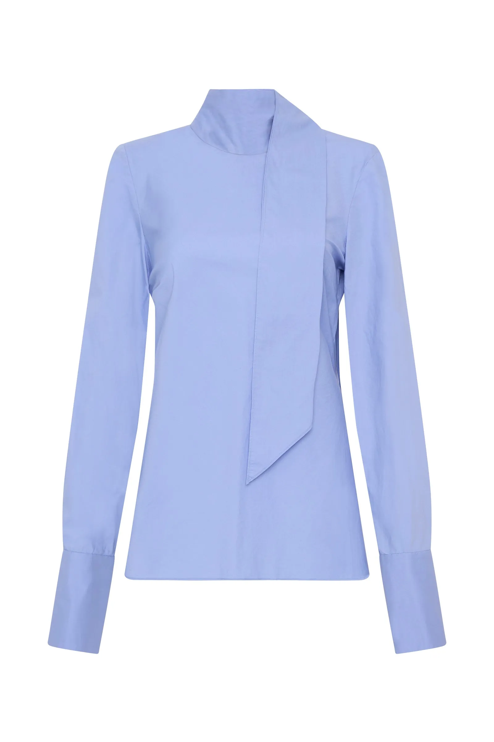 CORNFLOWER COTTON BYSTANDER TOP