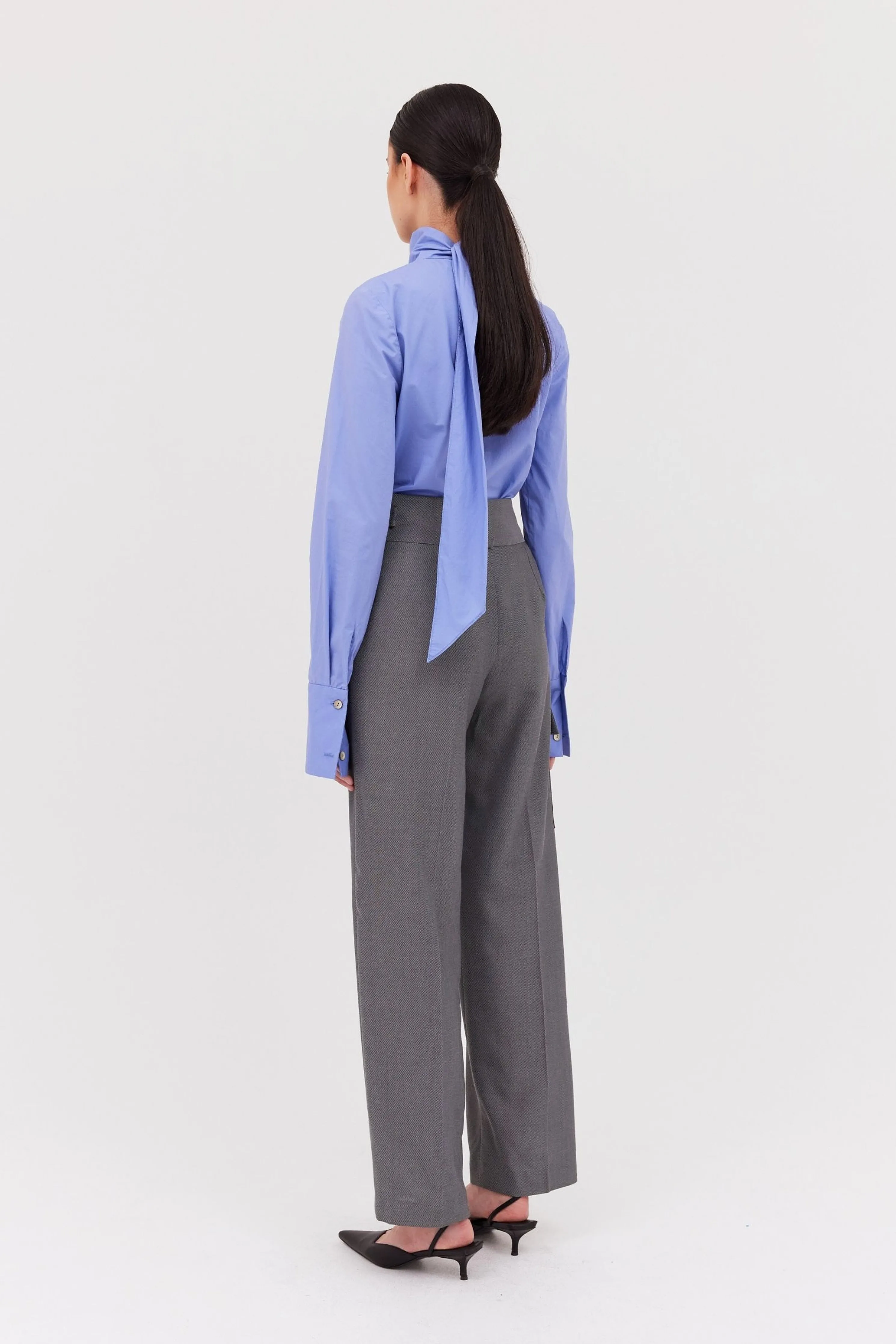 CORNFLOWER COTTON BYSTANDER TOP