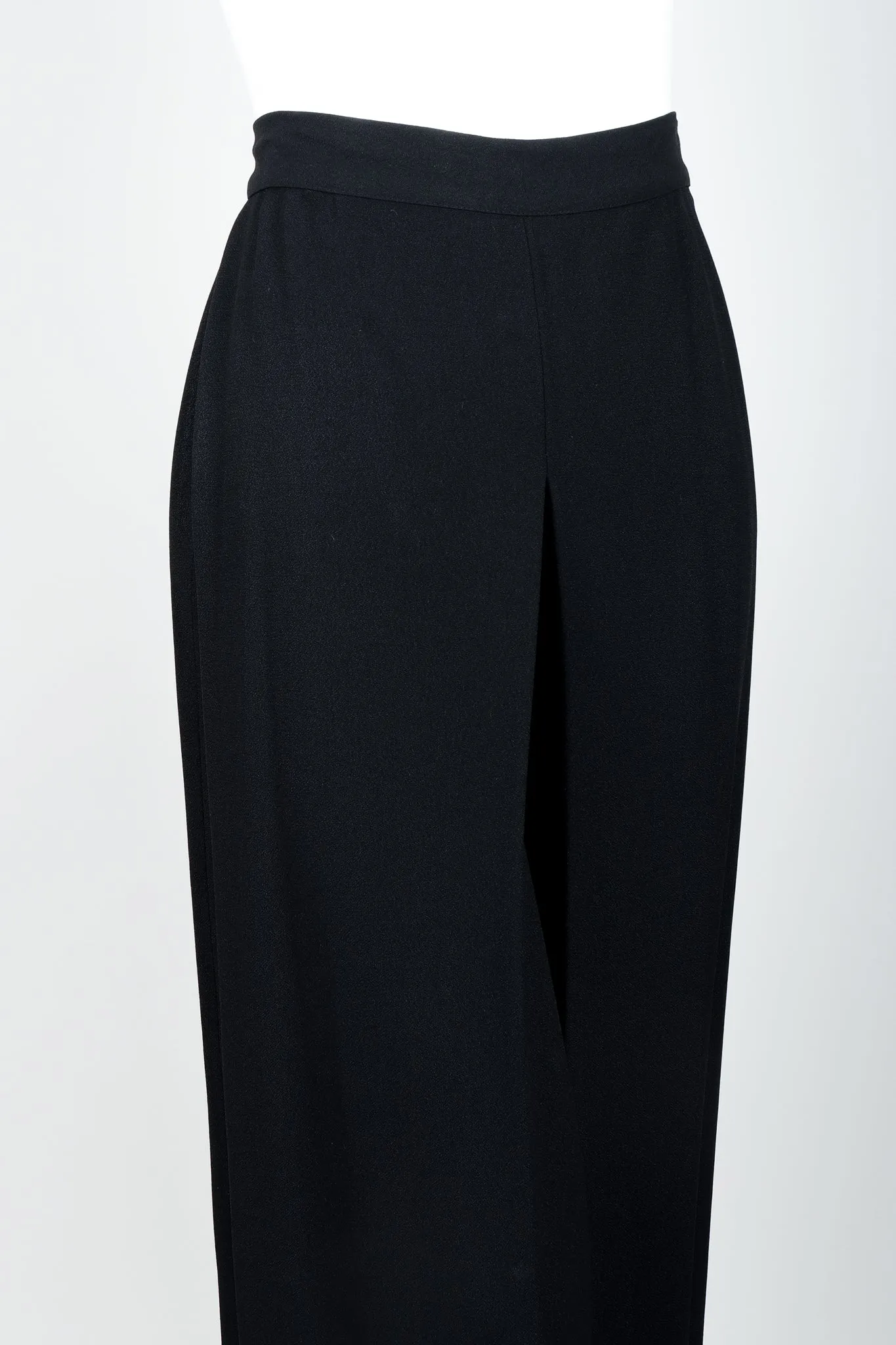 Crepe Boxy Button Jacket & Pant Suit