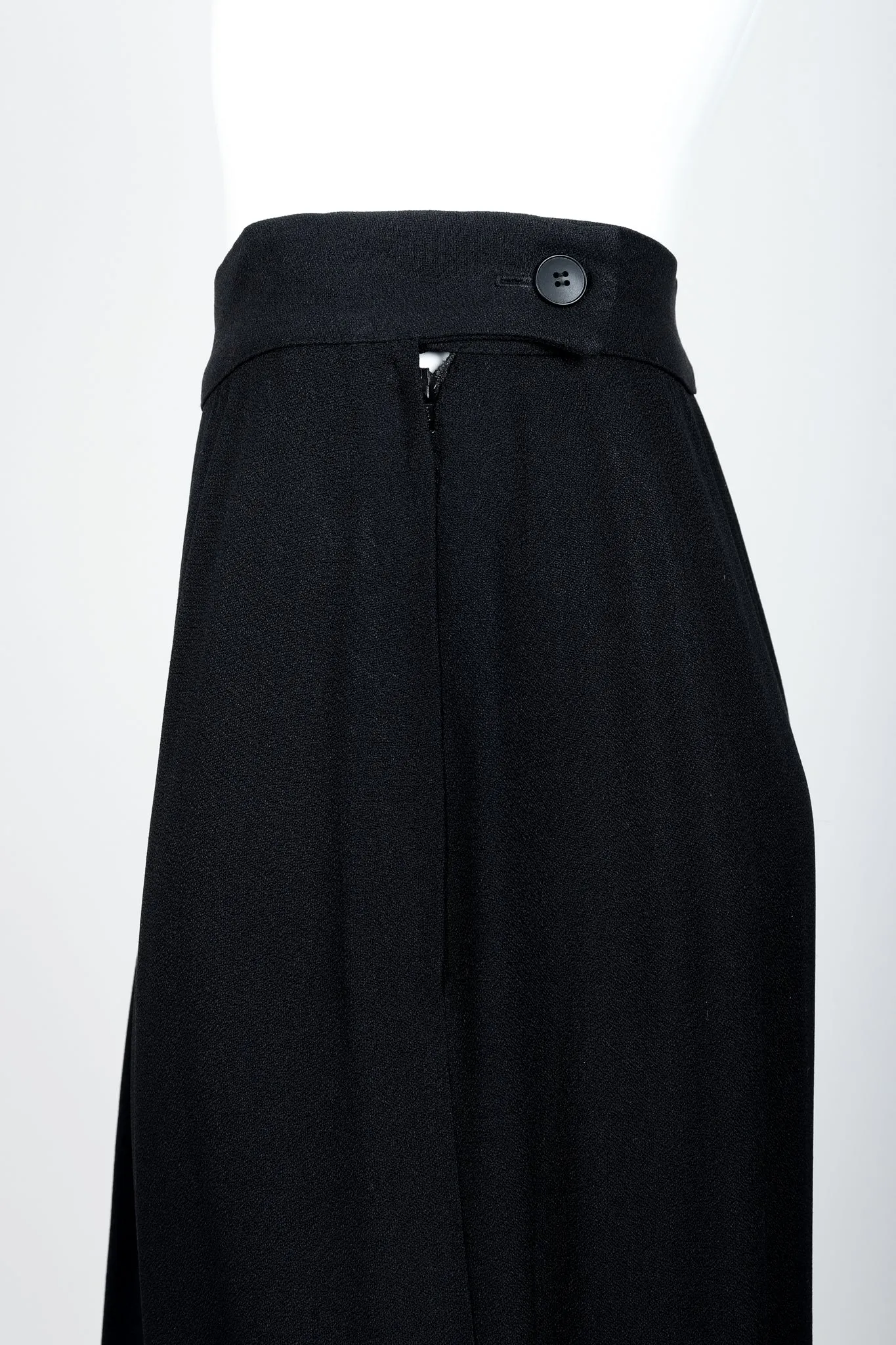 Crepe Boxy Button Jacket & Pant Suit