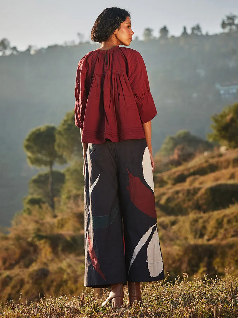 Dappled Petal Skirt Pants