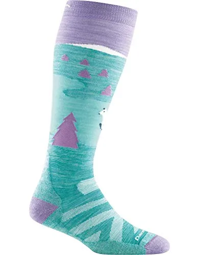 Darn Tough Kids 3028 Snow Fox OTC Midweight with Cushion Merino Wool Socks