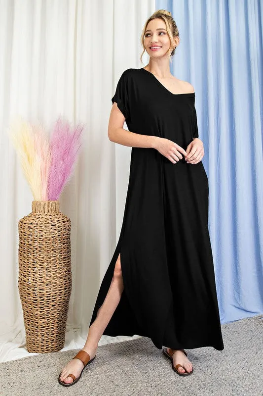 Desert Days Maxi Shirt Dress