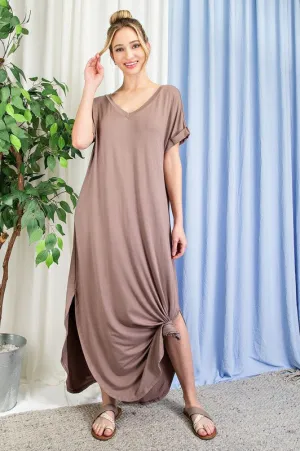 Desert Days Maxi Shirt Dress