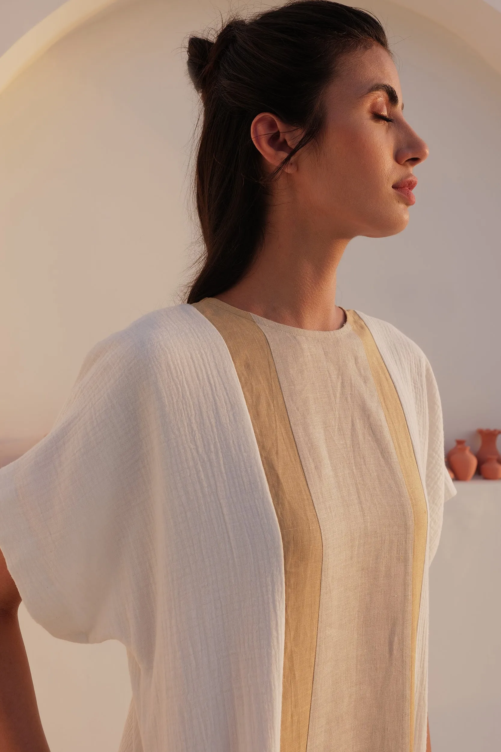 Dubai Kaftan (Ivory)