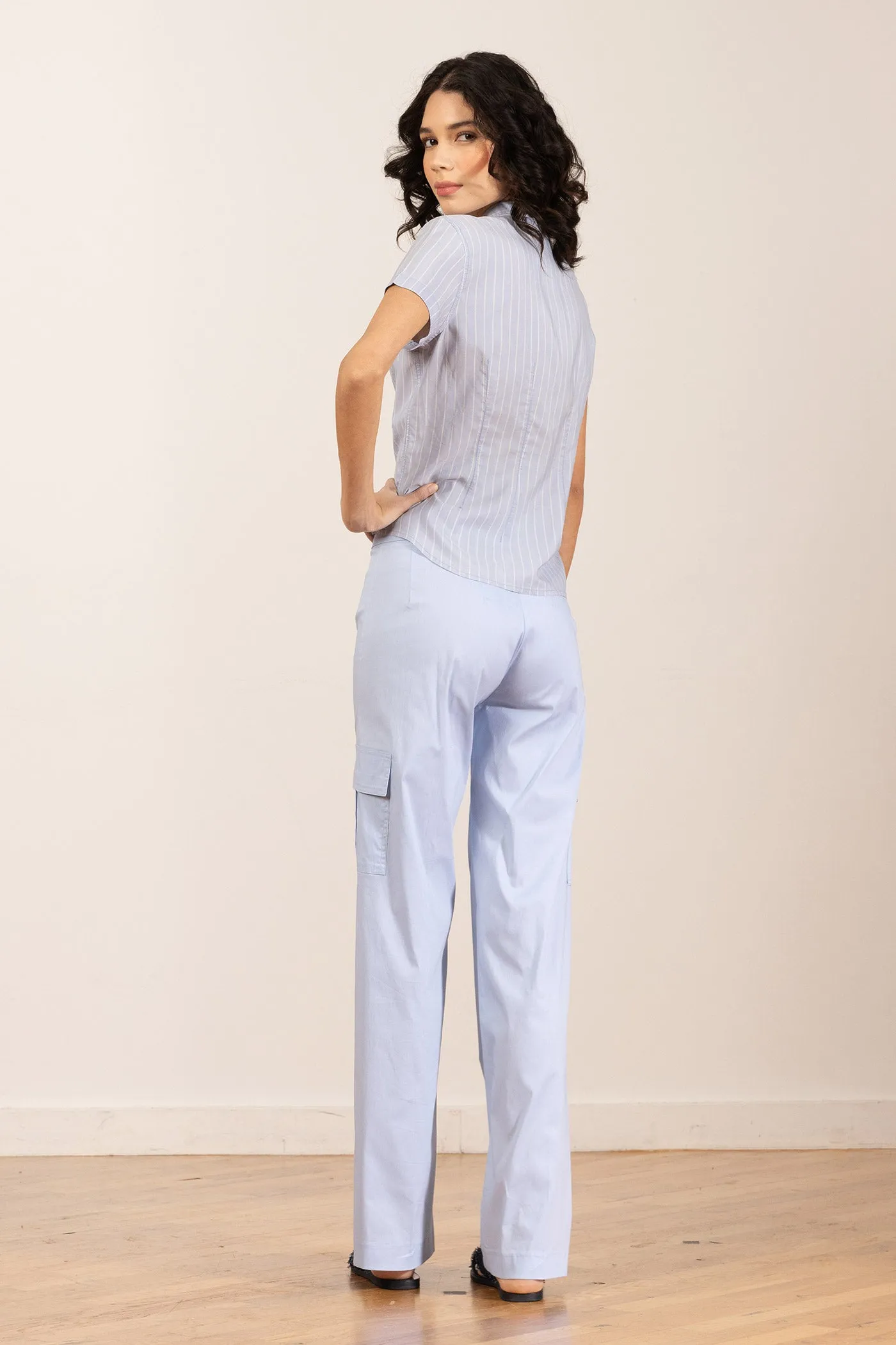 ECLIPSE Poplin Celeste