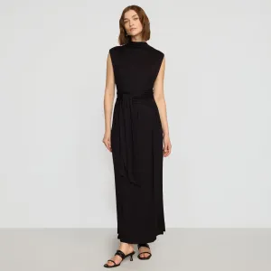Eden Sleeveless Tie-Front Dress