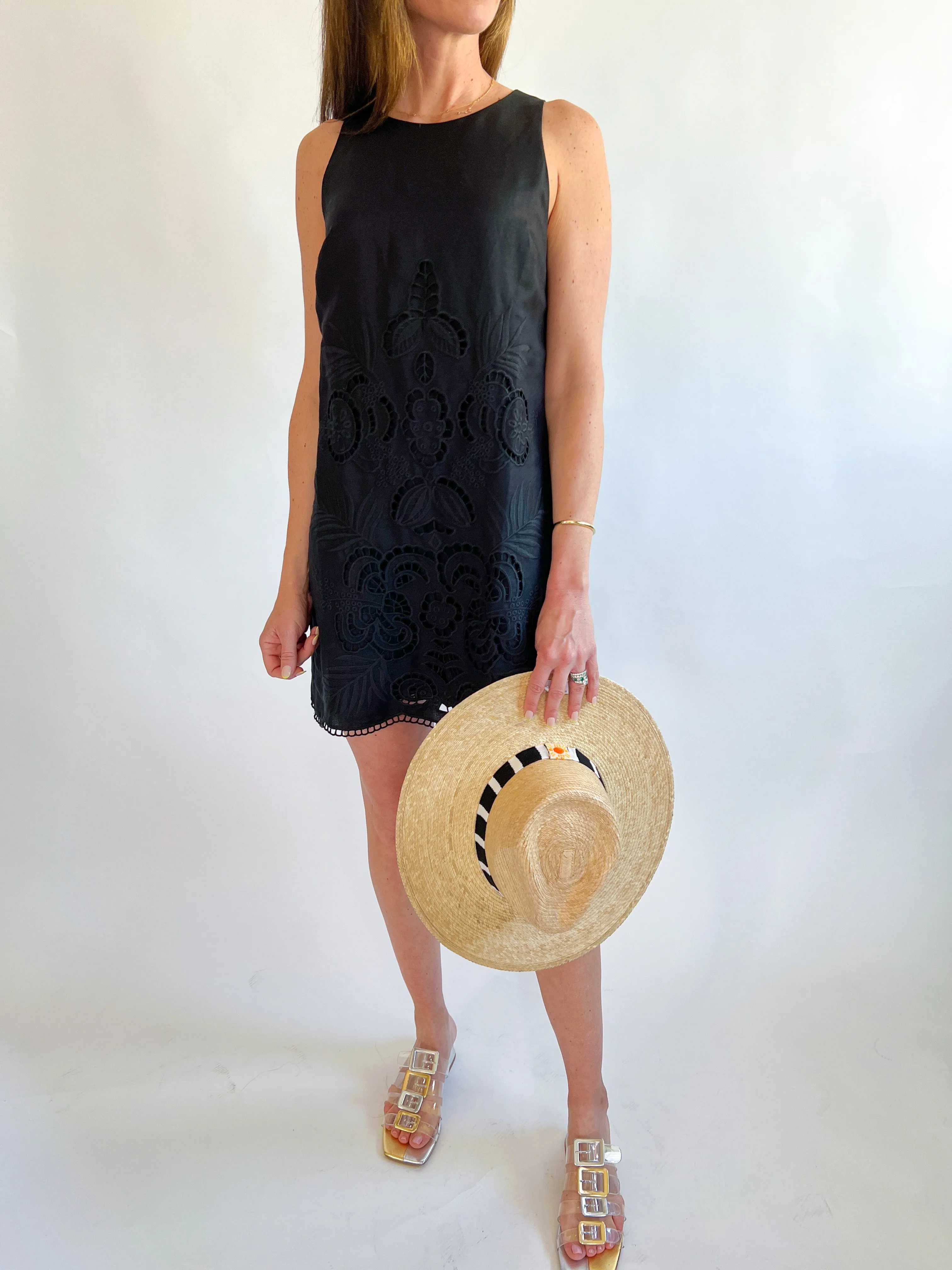 Embroidered Blooms Dress