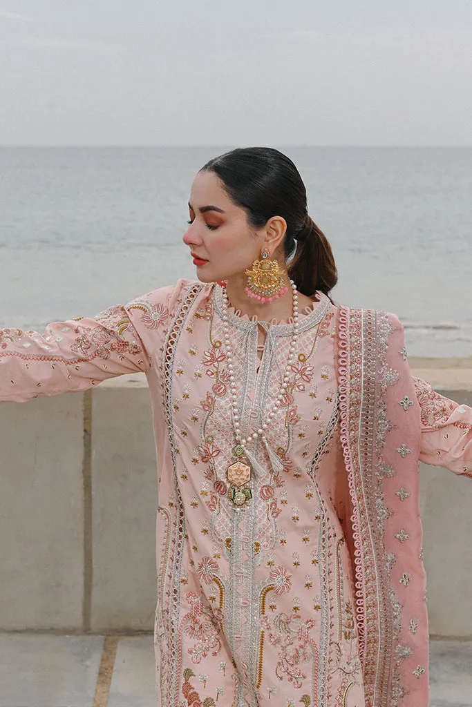 Embroidered Pakistani Dress in Kameez Trouser Style