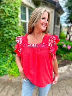 Emmy Embroidered Tank