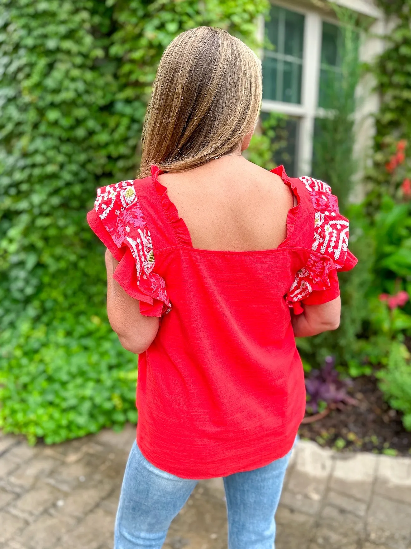 Emmy Embroidered Tank
